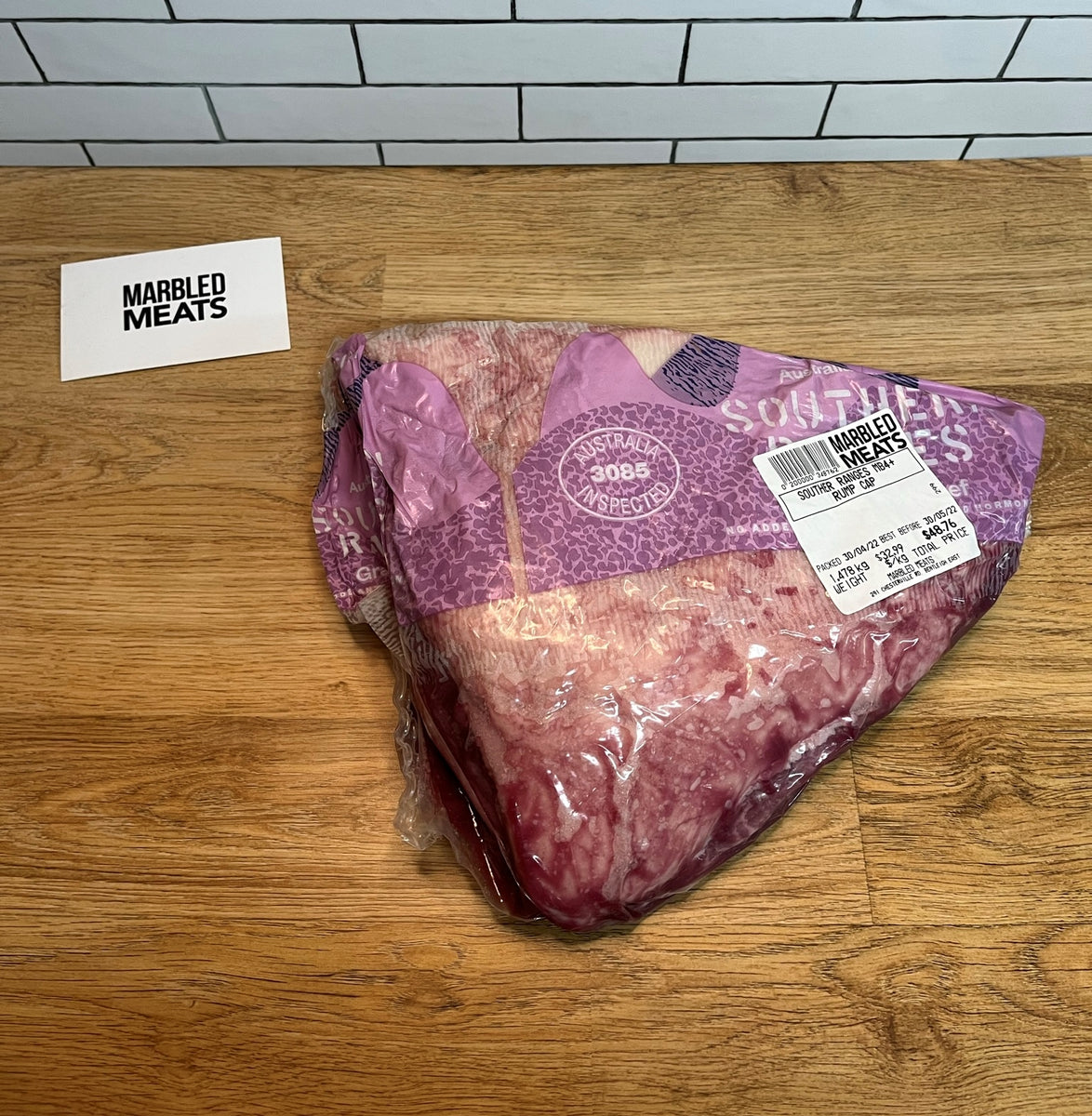 SOUTHERN RANGES MB4+ RUMP CAP | Marbled Meats